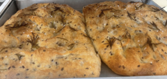 Focaccia alta con semi tostati 300 gr