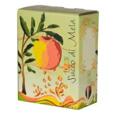 Succo di mela Naturale Bio Bag in Box da 3 Litri