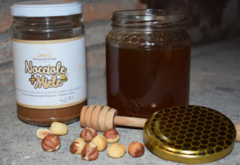 Crema spalmabile nocciole bio e miele bio 100% italiano 250 g