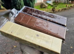 BIONOCCIOLATO - Torrone nocciolato FONDENTE - 300 g